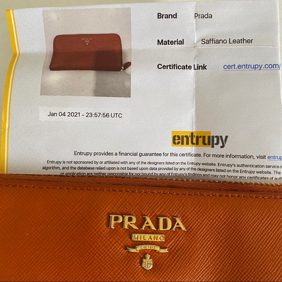 Prada zip around wallet - Picture 14 of 14